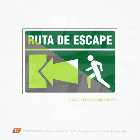 Fotoluminicente Evacuación